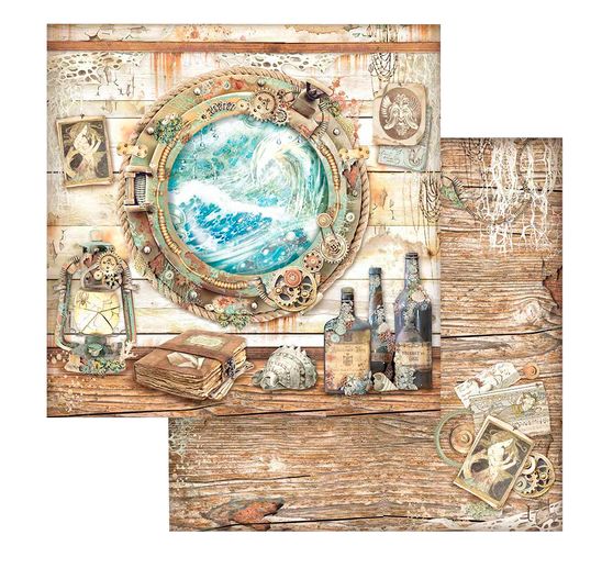 Bloc de papier scrapbooking « Songs of the Sea »