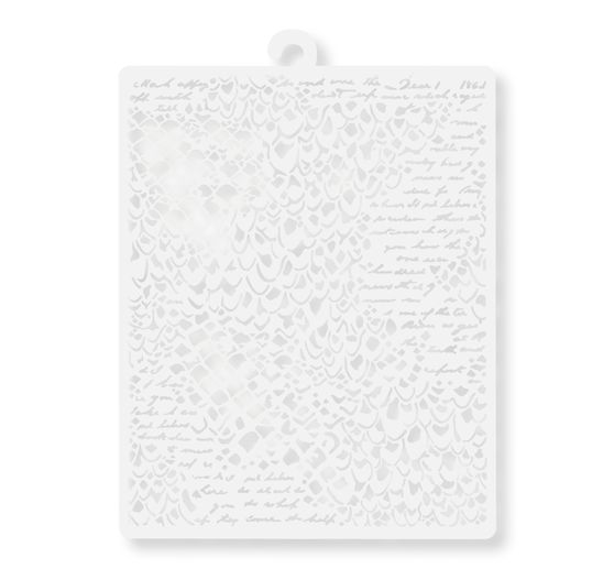 Stencil "Songs of the Sea - Mermaid Scales"