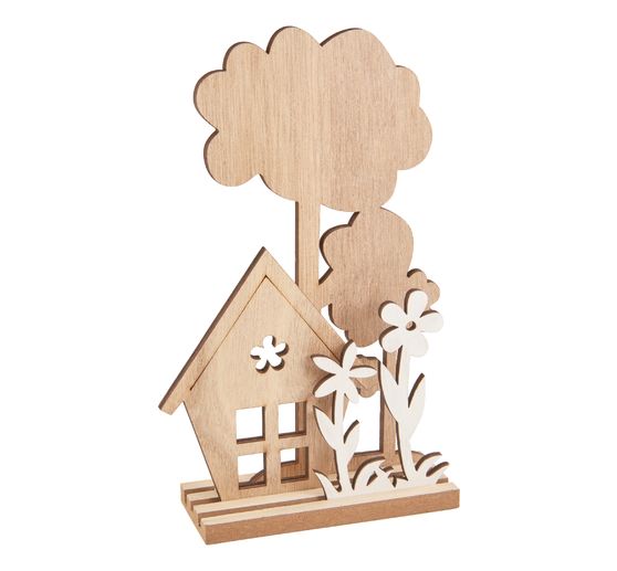 VBS Wooden building kit "House in the green"