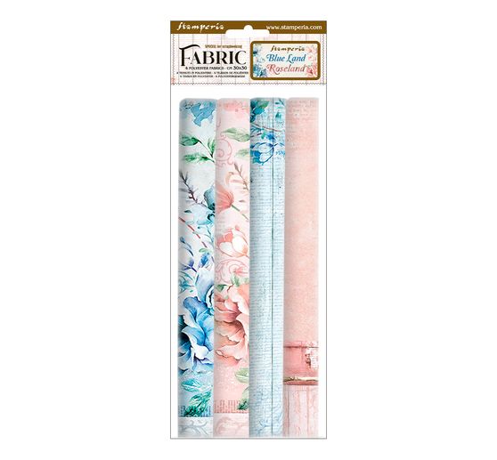 Assortiment de tissus « Blue and Roseland »