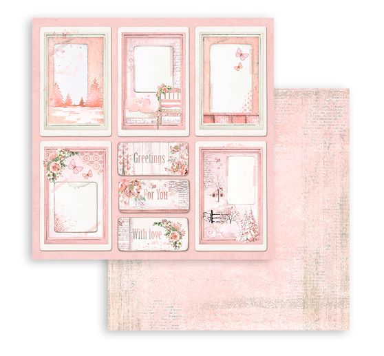 Bloc de papier scrapbooking « Roseland »