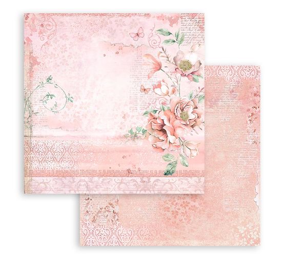 Bloc de papier scrapbooking « Roseland »