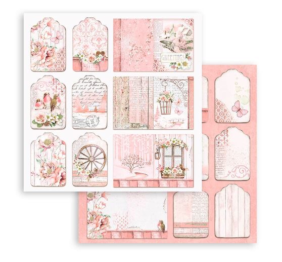 Bloc de papier scrapbooking « Roseland »