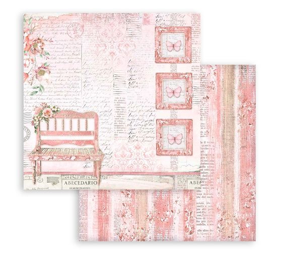 Bloc de papier scrapbooking « Roseland »
