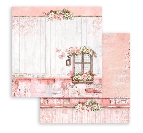 Bloc de papier scrapbooking « Roseland »
