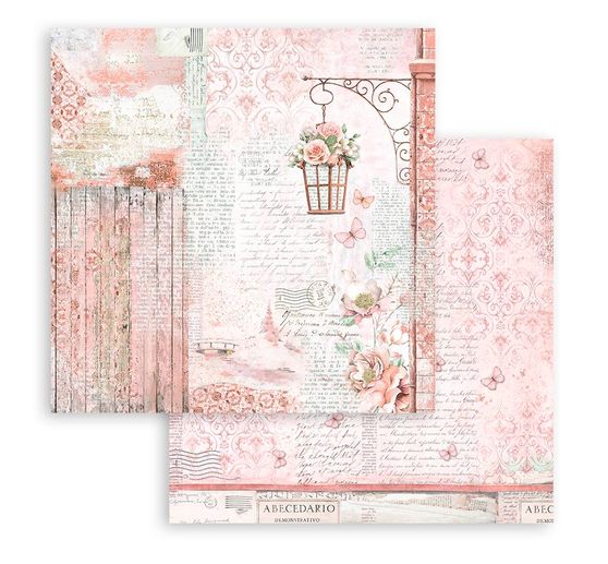Bloc de papier scrapbooking « Roseland »