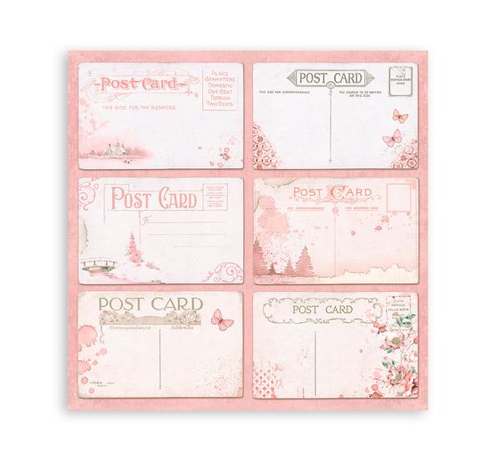 Bloc de papier scrapbooking « Roseland »