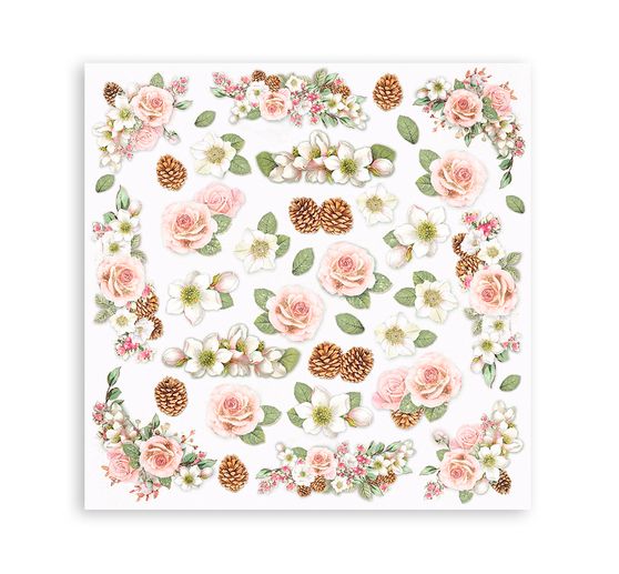 Bloc de papier scrapbooking « Roseland »