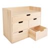 Organiseur de bureau boîte à tiroirs et rangement VBS