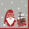 Serviette « Lutin et petits cadeaux »