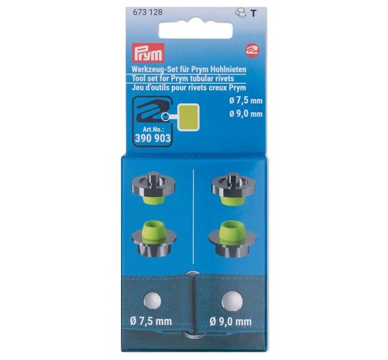 Jeu d'outils pour rivets creux Prym