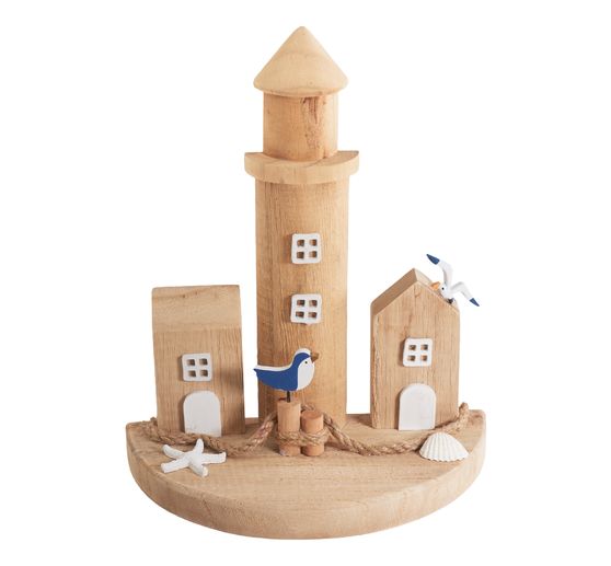 VBS Wooden decoration set "Harbour promenade"