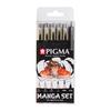 Sakura Pigma Micron "Collection Manga", set de 6