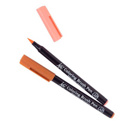 Feutres pinceaux Koi Colouring Brush Pen Sakura « Manga Collection », set de 6