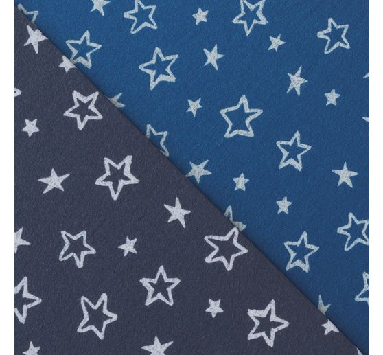 Tissu jersey au mètre « Étoiles »