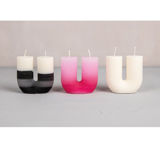 Lot De 3 Moules à Bougie En Silicone - Formes 3D Pour DIY Bougies, Savon, Résine - Artisanat Et Décoration Maison