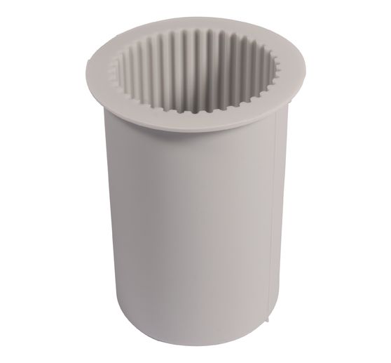 Silicone casting mould "Pillar candle fluted"