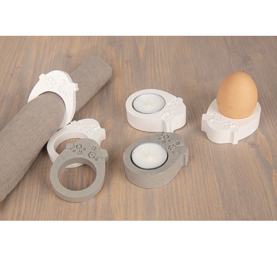 Moule en silicone « Happy Egg »