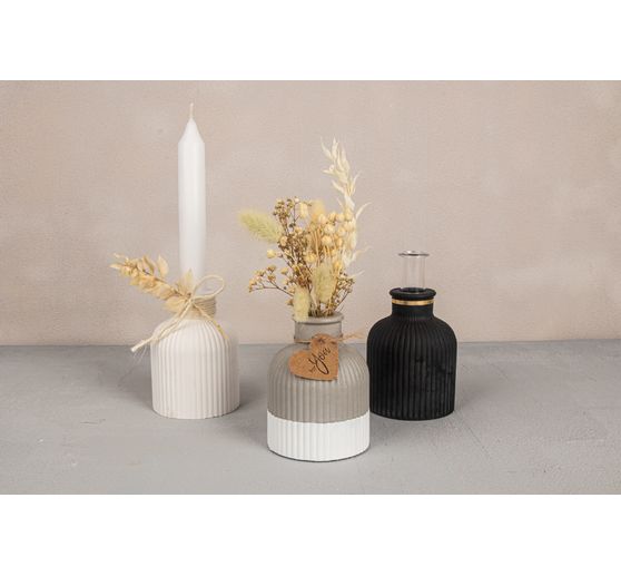 Moule « Vase à fines cannelures »