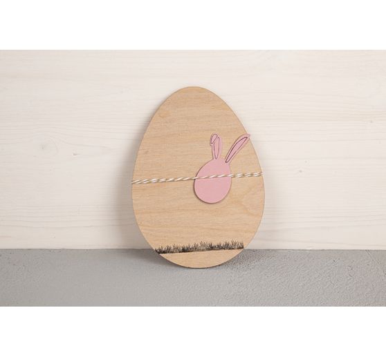 Punching template "Easter bunny"