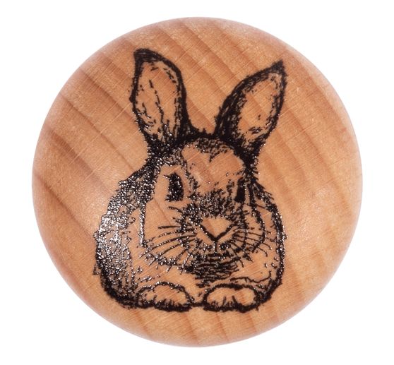 Tampon en bois « Petit lapin »