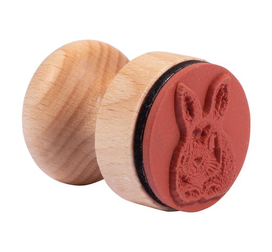 Tampon en bois « Petit lapin »