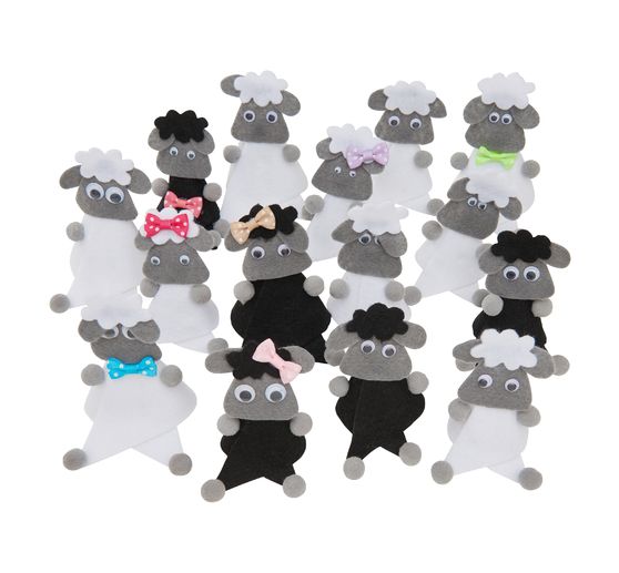 Kit créatif VBS « Moutons en feutrine »