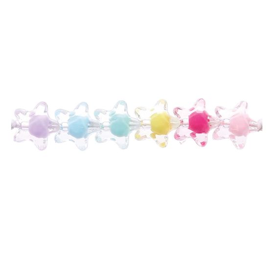 itoshii Bead set "Stars transparent with color feed"