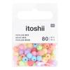 Assortiment de perles itoshii « Rainbow Matt »