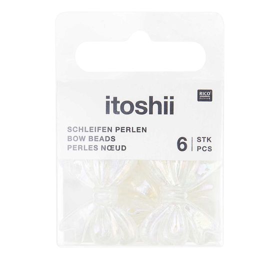 Assortiment de perles itoshii « Nœuds holographiques »
