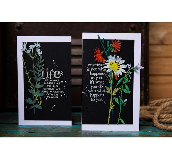 Sizzix Thinlits Punching template "Wildflowers by Tim Holtz"