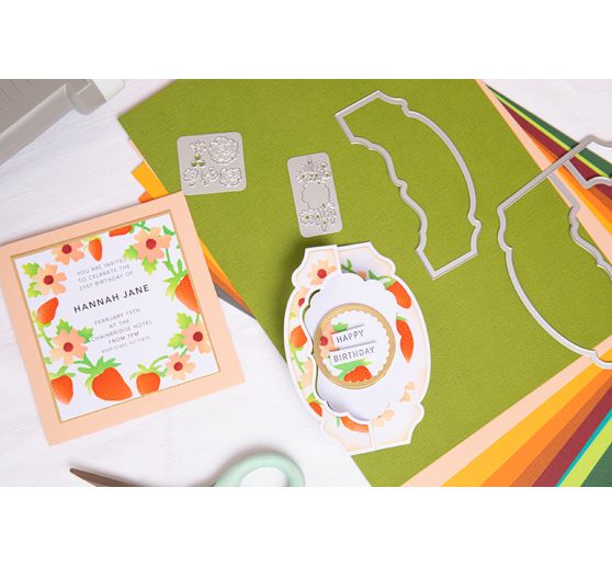 Gabarit d'estampe Sizzix Thinlits « Card, Label »