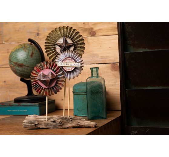 Gabarit d'estampe Sizzix Thinlits « Rosettes by Tim Holtz »