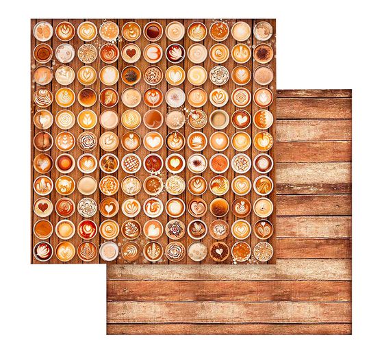 Scrapbook block "Coffee and Chocolate - Backgrounds"