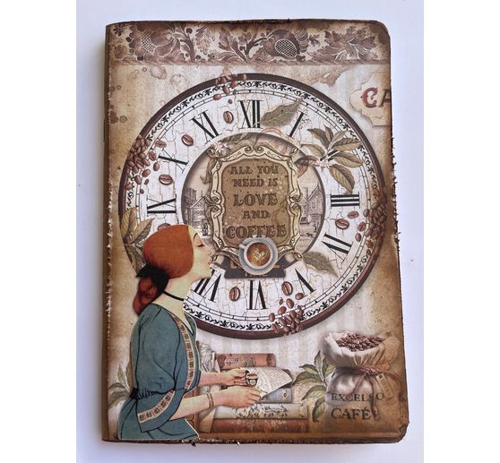Bloc de papier scrapbooking « Coffee and Chocolate »