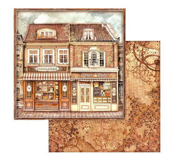 Bloc de papier scrapbooking « Coffee and Chocolate »
