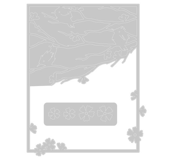 Sizzix Thinlits Punching template "Woodland Cardfront"