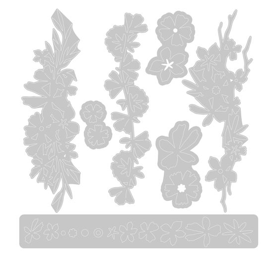 Sizzix Thinlits Punching template "Woodland Borders"