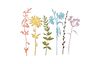 Sizzix Thinlits Punching template "Wildflowers by Tim Holtz"