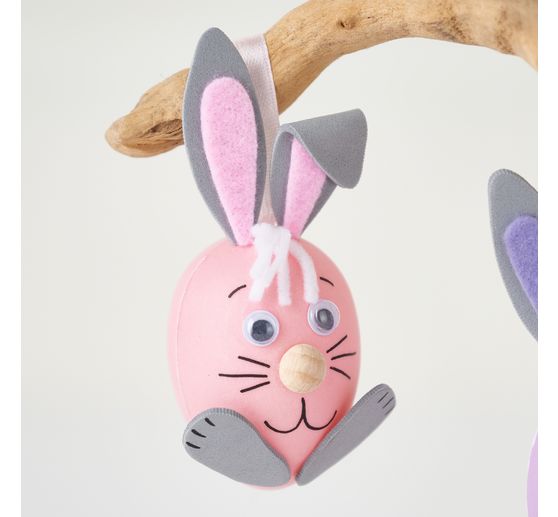 Kit créatif VBS « Lapins colorés »