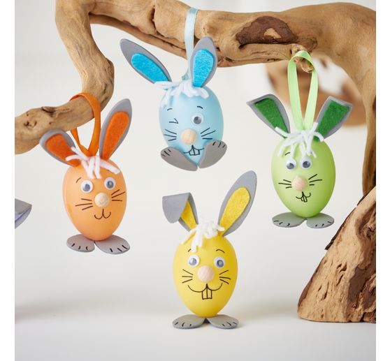 Kit créatif VBS « Lapins colorés »