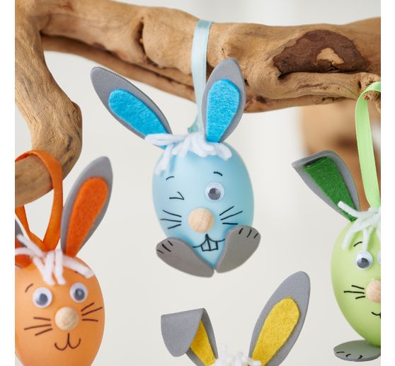 Kit créatif VBS « Lapins colorés »