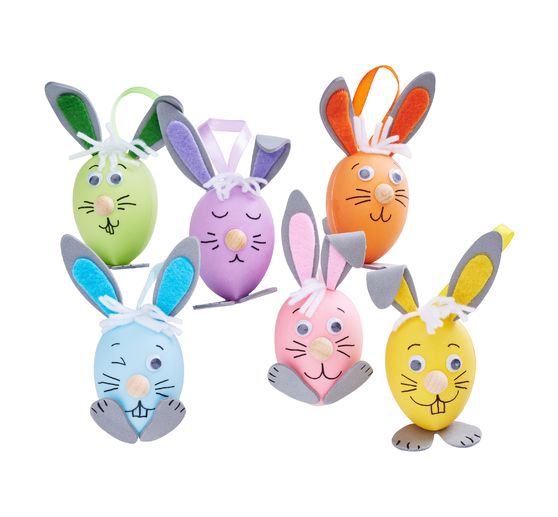 Kit créatif VBS « Lapins colorés »