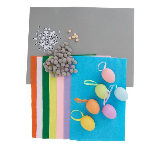 Kit créatif VBS « Lapins colorés »