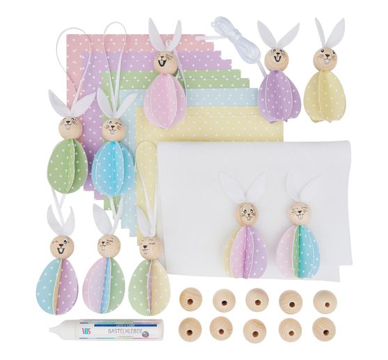 Kit créatif VBS « Famille de lapins »