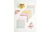 Folding sheets "Flowers", assorted