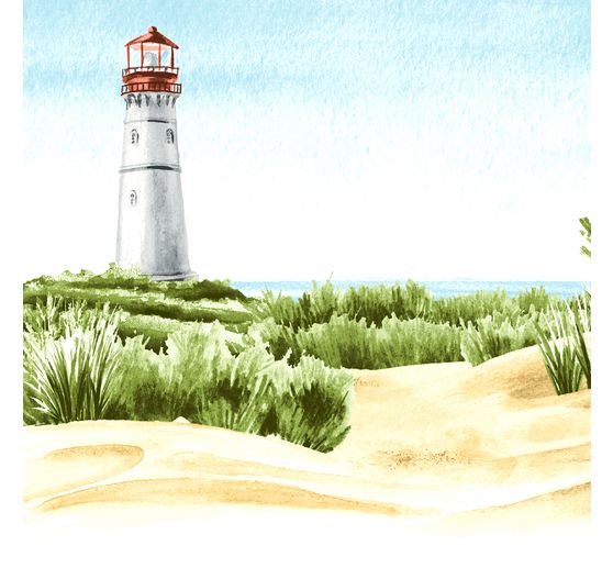 Serviette « Beach Lighthouse »