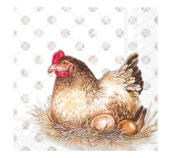 Serviette « Poule Jenny »