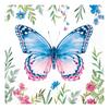 Serviette « Watercolor Butterfly »