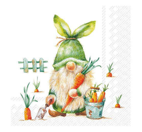Napkin "Garden gnome Pascal"